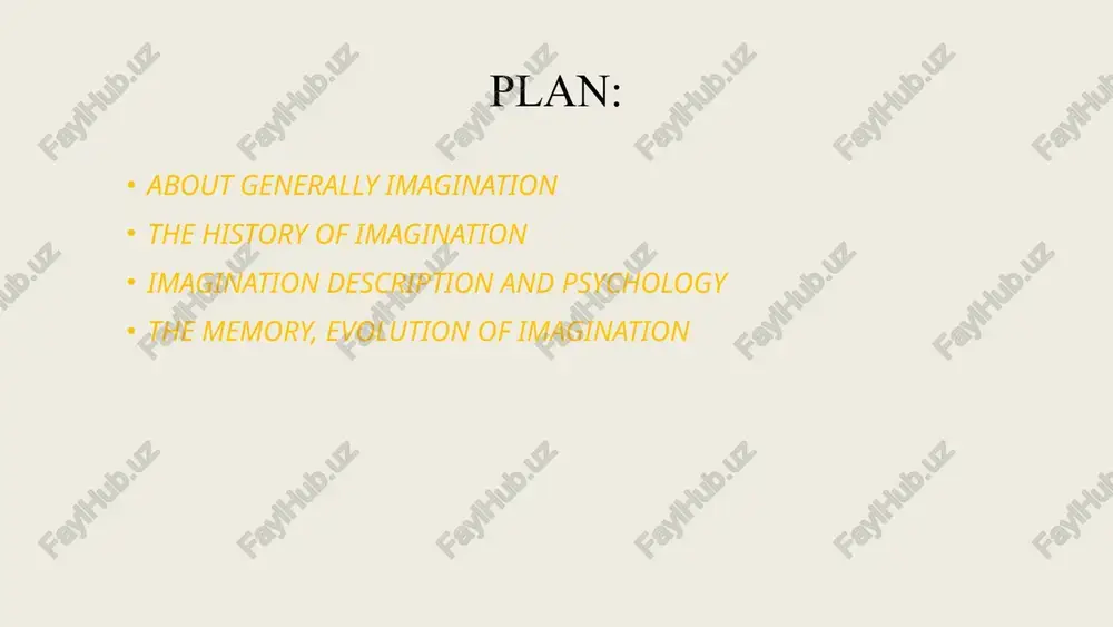 hallucinations, and spontaneous insight. the voluntary types of imagination include integration of modifiers, and mental rotation. imagined images, both novel and recalled, are seen with the "mind's eye". imagination, however, is not considered to be exclusively a cognitive activity because it is also linked to the body and place, particularly that it also involves setting up relationships with materials and people, precluding the sense that imagination is locked away in the head. imagination can also be expressed through stories such as fairy tales or fantasies. children often use such narratives and pretend play in order to exercise their imaginations. when children develop fantasy they play at two levels: first, they use role playing to act out what they have developed with their imagination, and at the second level they play again with their make-believe situation by acting as if what they have developed is an actual reality. the history of …