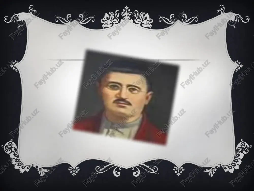 a teatrda adabiy emakdosh bo`lib yashaydi bu yillarda unga qilingan hujumlar avj oladi ,adib asarlari o`zbek jurnal va gazetalariga bosilmay qoladi.shu tahlilkali yillarda cho`lpon”kecha va kunduz”romani va”soz”sherlar romanini yaratadi.millat baxti uchun jonini jasur o`g`lon buyuk istedod egasi bo`lgan adib 1937-yili 14-iyulda qamoqqa olinadi .davrining bir guruh asl farzandlari qatori 1938-yilning 5-oktabrida chiqarilgan hukm “asosida” shu yilining 4-oktabr kuniyoq otib tashlanadi. hozirga qadar uning ko`pgina asarlarining nusxalari ko`paytirilmoqda.bunday adibning yoqotilishi yoxud ‘otib tashlanishi”o`zbek millati uchun katta yo`qotish sanaladi. 2008-yili prezidenyimiz farmoniga binoan toshkentda cho`lpon nomli “xiyobon”,cho`lpon xotirasiga atab haykal ham barpo etildi.cho`lpon xotirasiga atab hatto turli xil sheriy to`plamlar yaratilmoqda. etiboringiz uchun raxmat! image3.png image4.jpeg image5.jpeg image6.jpeg image7.jpeg image8.jpeg image9.jpeg image10.jpeg image2.png /docprops/thumbnail.wmf