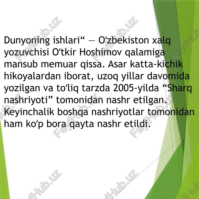 o‘zbekiston xalq yozuvchisi o‘tkir hoshimov - Page 2