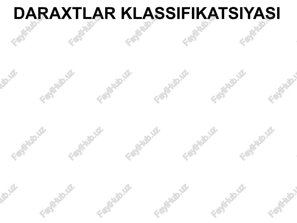 raxt ko’ruvi (elementlarni ma’lum bir ko’rinishda tartiblash yoki chop etish); daraxtga yangi tugun qo’yish; daraxt tugunini o’chirish; daraxt tugunini qidirish. binar daraxti ustida bajariladigan asosiy amallar. 13 daraxt ko’ruvi tog’ri (yuqoridan quyiga). ko’ruv quyidagi ketma-ketlikda bajariladi: a-b-c; simmetrik (chapdan o’ngga). ko’ruv quyidagi ketma-ketlikda bajariladi: b-a-c. teskari (quyidan yuqoriga). ko’ruv quyidagi ketma-ketlikda bajariladi: b-c-a. 14 daraxt ko’ruvi 1)tog’ri (yuqoridan quyiga) f b a d c e g i h 2) simmetrik (chapdan o’ngga) a b c d e f g h i 3)teskari (quyidan yuqoriga) a c e d b h i g f daraxtga yangi tugun qo’shish daraxtga biron bir tugun qo’shishdan oldin daraxtga berilgan kalit bo’yicha qidiruvni amalga oshirish lozim bo’ladi. agar berilgan kalitga teng kalitli tugun mavjud bo’lsa, u xolda dastur o’z ishini yakunlaydi, aks holda daraxtga tugun qo’yish amalga oshiriladi. eslatma: daraxtda yangi tugun faqatgina ko’rsatgichlarini kamida bittasi bo’sh bo’lgan tugundan keyin qo’yiladi. 19 binar daraxtdan elementlarni …
