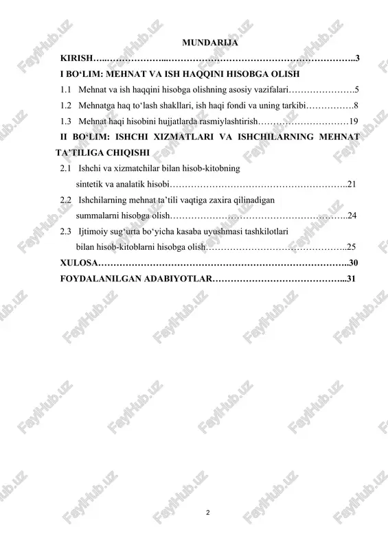 gallaydi. chunki, buxgalteriyani - biznesning tili deydilar. buxgalteriya hisobi ma'lumotlari xo‘jalik mexanizmining tarkibiy qismi bo‘lib, marketingdek, menejmentdek ishbilarrnonlik va tadbirkorlik faoliyatlarini iqtisodiy axborotlar bilan ta'minlovchi asosiy manba hisoblanadi. shularni hisobga olgan holda o‘zbekiston respublikasi oliy va o‘rta maxsus ta’lim vazirligi, o‘rta maxsus kasb-hunar ta’limi markazi, o‘rta maxsus kasb-hunar ta’limini rivojlantirish instituti tomonidan budjet tashkilotlari, kichik korxonalar, sanoat tarrnoqlari, qishloq xo‘jaligi korxonalari hisobchi xodimlari hamda kasb-hunar kollejlari talabalari foydalanishlari uchun qayta nashrga tayyorlandi. o‘quv qo‘llanmada hisobning mohiyati va tashkil etilishi, pul mablag‘lari bilan hisoblashuvlar va kredit muomalalarining hisobi, moddiy zaxiralar hisobi, asosiy vositalar va nomoddiy aktivlar hisobi, mehnat va ish haqini hisobga olish, ishlab chiqarish xarajatlari va mahsulot tannarxi kalkulyatsiyasi hisobi, kichik korxonalar hamda fermer xo‘jaliklarida buxgalteriya hisobining tashkil etilishi, tayyor mahsulot va uni sotishning hisobi, fondlar va moliyaviy natijalarni hisobga olish, buxgalteriya hisoboti, budjet muassasalarida buxgalteriya hisobining xususiyatlari mavzulari talabalar uchun oddiy va tushunarli qilib ko‘rsatib berilgan. kurs ishining maqsad …