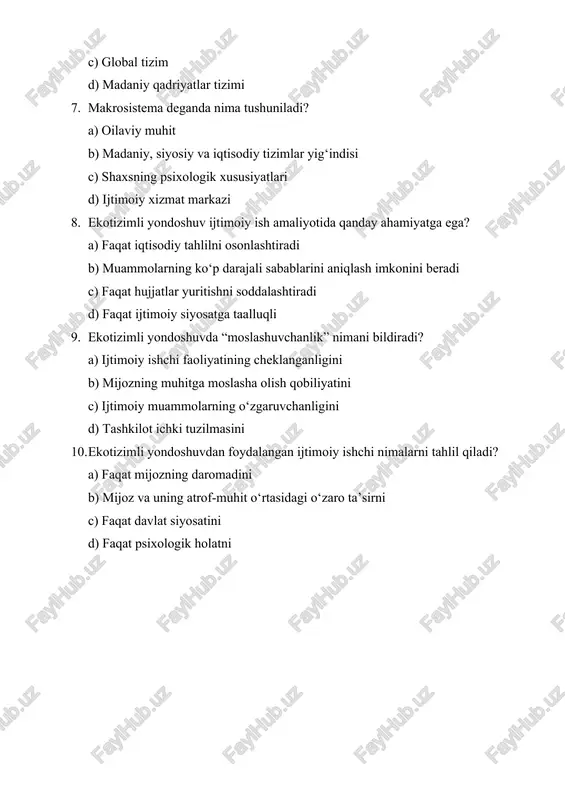 ekotizimli yondoshuv test - Page 2