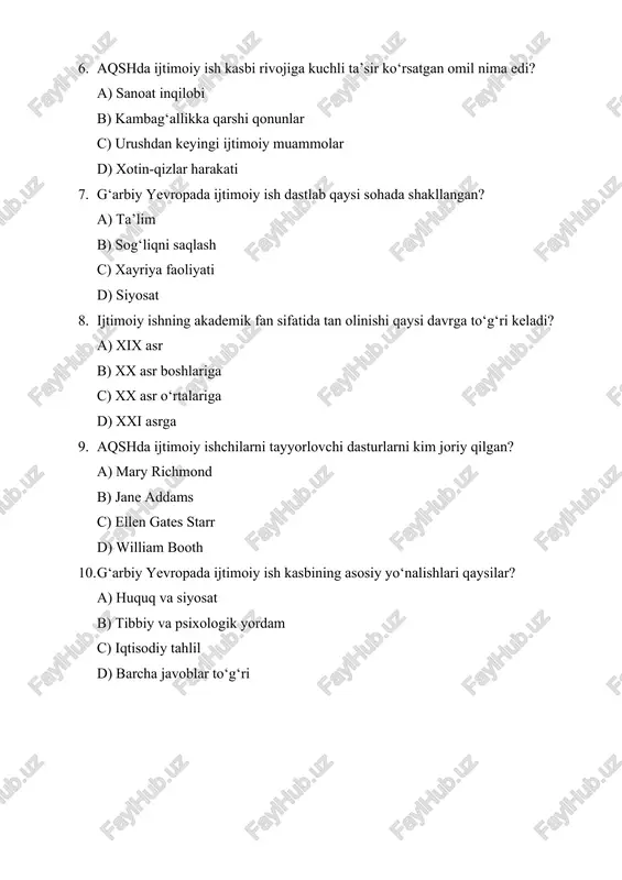 ijtimoiy ishning rivojlanishi - Page 2