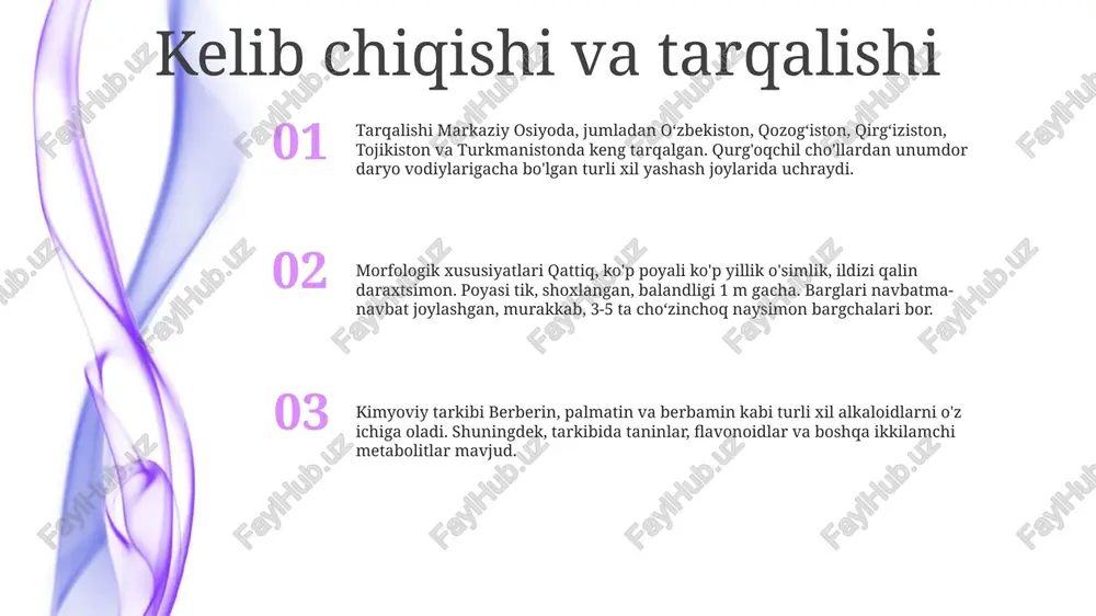 ilan mashhur. anor navlari hajmi, shakli, rangi va urug'ligi bilan farq qilishi mumkin morfologik xususiyatlari morfologik belgilaro’simlik organlarining poya, barg, gul va ildiz kabi anatomik xususiyatlari. gullarning xususiyatlarigullar hajmi, shakli, rangi va gulbarglari soni bilan farq qilishi mumkin. ular ko'payishni osonlashtirish uchun ko'pincha changlatuvchilarni jalb qiladilar. o'simliklarning hayot aylanish davri bo'yicha tasnifi.o'simliklarni bir yillik, ikki yillik yoki ko'p yillik o'simliklar sifatida tasniflash mumkin, ularning hayotiy tsiklining davomiyligi va ular tugatgan reproduktiv mavsumlar soni. meva xususiyatlari mavsum o'rtasi kindik apelsin navlarining xususiyatlari - meva shakli: yumaloq yoki biroz cho'zilgan - peeling xususiyatlari: qobig'ini tozalash biroz qiyinroq, yarim qalin latta bilan - urug'i: urug'lari kam yoki umuman yo'q - go'sht tuzilishi: suvli, qattiq va ozgina shirin achchiqlik erta kindikli apelsin navlarining xususiyatlari- meva shakli: yumaloqdan ovalgacha- po‘stlash xususiyatlari: lattasiz tozalanishi oson- urug‘i: urug‘i yo‘q- go‘sht tuzilishi: suvli, yumshoq va og‘izda eriydi. urug'ning xususiyatlari o'rik navlarining xususiyatlari: o'rik navlarining xususiyatlari xilma-xilligiga qarab farq …