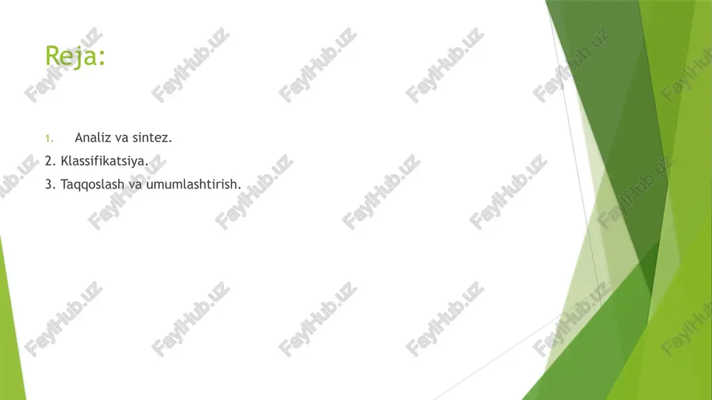 mumiy bilim moddiy olamni chuqurroq aks ettirib, uning mohiyatini anglab olishga yordam beradi. voqelik toʻgʻrisidagi tushunchalarni, ularga asoslangan bilimlarni umumlashtirmasdan fanlarning asosiy kategoriyalarini yaratib boʻlmaydi. u.siz bilimlarimizni sistemaga solish mumkin emas. u.siz fan va ilmiy bilimlar taraqqiy eta olmaydi. barcha ilmiy kategoriyalar, ular yordamida ifodalanuvchi qonun va tamoyillar, tajribada toʻplangan empirik tushunchalar u. natijasida hosil qilingan. tasnif (arab. — saralash, tartibga solish) , klassifikatsiya — ilm yoki inson faoliyatining biror soqasiga oid oʻzaro bir xil tushunchalar sistemasi. tasnif har bir fanga xos muhim mantiqiy amal boʻlib, uning vositasida shu fan doirasida toʻplangan bilimlar qatʼiy tartibga solinadi. fanni oʻrganishda bunday tasnif qulaylik tugʻdiradi. tasnifda boʻlinuvchi va boʻluvchi tushunchalar oʻzining qatʼiy oʻrniga ega boʻladi. tasnif natijasida fanda muxim ahamiyat kasb etuvchi jadvallar, chizmalar, grafiklar, kodekslar vujudga keladi. tabiiy va sunʼiy tasniflar birbiridan farq qiladi. tabiiy tasnif obyekt larning muhim belgilariga asoslanadi (mas., kimyoviy elementlarning davriy sistemasi). u i. t. ning natijasi va …