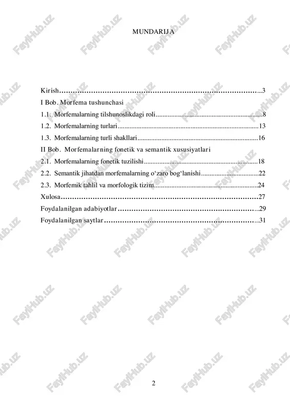 tilning dinamik xususiyatlarini aks ettiradi. bu jarayonlarni o‘rganish natijasida so‘z yasalishi, grammatik shakllanish va semantik tuzilish kabi muhim hodisalar yuzaga chiqadi. o‘zbek tilining rivoji va uning ilmiy-nazariy jihatdan chuqur o‘rganilishi davlat siyosati darajasida muhim ahamiyat kasb etmoqda. prezidentimiz tomonidan qabul qilingan qaror va farmonlar ona tilimizni saqlash, rivojlantirish hamda xalqaro miqyosda tanitish borasida keng imkoniyatlar yaratmoqda. xususan, “o‘zbek tilining davlat tili sifatida to‘liq joriy etilishini ta’minlash va uning nufuzini oshirish chora-tadbirlari to‘g‘risida” 2019-yil 21-oktabrda prezident shavkat mirziyoyev tomonidan imzolangan pf-5850-sonli farmon tilimiz taraqqiyotida yangi bosqichni boshlab berdi. ushbu farmonda davlat tilining maqomini mustahkamlash, ilmiy tadqiqotlarni kengaytirish va ta’lim tizimida o‘zbek tilining o‘rni va nufuzini oshirish borasida muhim vazifalar belgilab berilgan.1 shuningdek, 2020-yil 20-oktabrda prezident tomonidan imzolangan “o‘zbek tilining jamiyatdagi o‘rnini tubdan oshirish va til siyosatini takomillashtirish chora-tadbirlari to‘g‘risida”gi pq-4856-sonli qaror asosida o‘zbek tilshunosligi, xususan, morfologiya va morfemika bo‘yicha ilmiy izlanishlar 1 o‘zbekiston respublikasi prezidentining 2019-yil 21-oktabrdagi pf-5850-son farmoni "o‘zbek tilining …