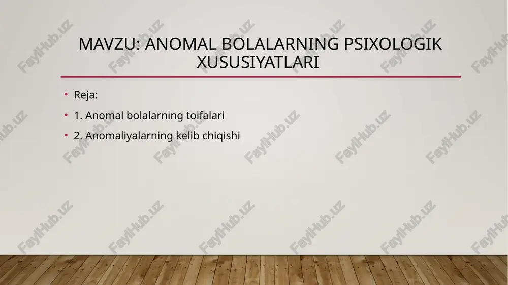 r nutqiy nuqsoni bo‘lgan koʻrishda muammosi boʻlgan koʻr, kar va soqov oligofren (devil, imbetsil va idiot bolalar) harakat-tayanch tizimida kamchiliklari boʻlgan bolalar eshitishda nuqsonlari bor bolalar nutq murakkab ruhiy faoliyatdir. u ruhiy jarayonlarning tarkib topishiga va bolalarning barkamol boʻlib oʻsishiga katta taʼsir koʻrsatadi. nutq eshituv organlari vositasi bilan idrok etishga asoslangan boʻlib, atrofdagilarga taqlid etish yoʻli bilan rivojlanib boradi. ogʻzaki nutqning shakllanishida eshitish analizatori, nutqni harakatga keltiruvchi analizator eshitish analizatori bilan bogʻliq holda ishlaydi. eshitish analizatorining rivojlanishi esa koʻp jihatdan talaffuzga bogʻliq. bola nutqining oʻsib borishi, tovushlar talaffuzi, fiziologik va fonematik eshitishning kamol topib borish darajasi bilangina xarakterlanib qolmasdan , balki eng muhimi oʻz nutqi va atrofdagilar nutqidagi soʻzlarning tuzilishi, tovush tarkibini farqlay olish qobiliyati bilan ham xarakterlanadi. koʻrish nuqsonlari bor bolalar tiflopedagogikada koʻzi ojiz bolalar koʻr va zaif koʻruvchi bolalar guruhlariga boʻlinadi. koʻr bolalarning koʻrish qobiliyati keskin kamaygan ( total koʻrlik ) yoki korrektsiya qoʻllanilganda ( koʻzoynak tutilganda) ham …