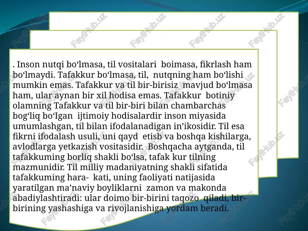 archa durdonalari bitilgan. tarixda oʻzbek tilini yozish uchun koʻp alifbolardan qoʻllanilgan. 1928 yilgacha savodli kishilar oʻzbek tilini arab yozuvida yozishgan. 1928-yildan 1940-yilgacha oʻzbek tili lotin yozuvida yozilgan. 1940-yil iosif stalinning buyrugʻi bilan majburan kirill yozuviga oʻtilgan. 1992-yilgacha oʻzbek tili shu yozuvda yozilgan. o’zbekiston respublikasi mustakillikni qo’lga kirtgandan so’ng o’zbek tilining tovushlar tizimi, ohangdorligi va jilosini to’la ifodalay oladigan alifboga o’tish zaruriyati tug’uldi. 1993 yil 2 sentyabrda o’zbekiston respublikasi oliy kengashi "lotin yozuviga asoslangan o’zbek alifbosini joriy etish tug’risida" qonun qabul qilindi. yangi alifbodagi ba'zi harflar jahon komunikasiya tizimiga kirishimizda ma'lum qiyinchiliklar tug’irish mumkinligi hisobga olinib, o’zbekiston respublikasi oliy majlisi 1995 yil 6 mayda "lotin yozuviga asoslangan o’zbek alifbosini joriy etish tug’risida"gi qonunga o’zgartirishlar kiritish hakidagi qaror qabul qilindi. qarorga binoan, lotin yozuviga asoslangan yangi o’zbek alifbosi 26 harf va 3 harflar birikmasidan iborat etib belgilangan. arab yozuvi oʻzbekistonda 1929-yilgacha arab yozuvidan foydalanilgan. 1920-yillarningoʻrtalaridanoʻzbekistondaarabyozuvigakenghujumboshlandi. arab yozuvi qoloqligimizning, savodsizligimizning, dindorligimizning sababchisi deb …