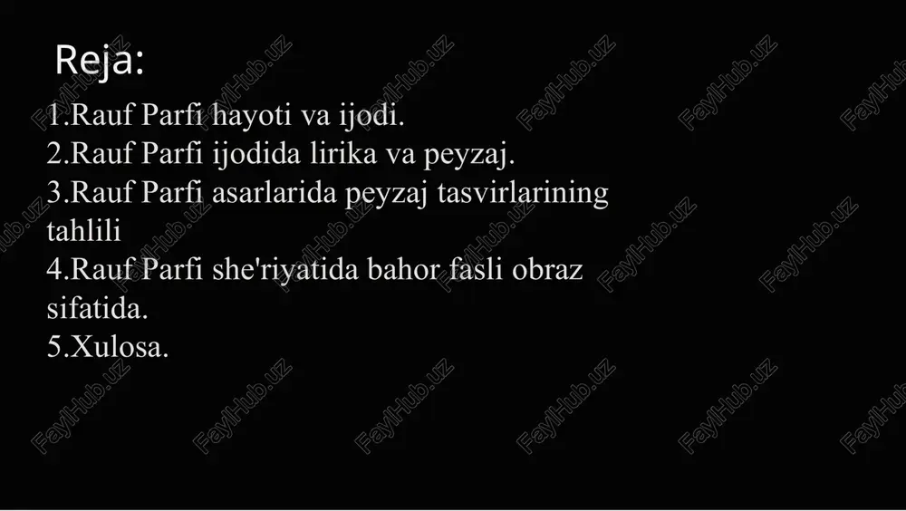 fi ijodida qish tasviri berilgan she’rlar salmoqli o‘rinni egallaydi va o‘ziga xos ramziy mazmun tashiydi. shoirning “eslaysanmi, izg‘irin kecha” nomli she’ri bu borada ahamiyatli eslaysanmi, izg‘irin kecha // darchaga qor urar besabr. yiroq o‘ylar edi ketgancha, // yiroq o‘ylar edi bir og‘ir[1]. muhabbat mavzusiga bag‘ishlangan bu she’rda qish izg‘irini lirik qahramon iztiroblariga uyg‘un ifoda etilgan. yiroq o‘ylar edi ketgancha, // sen nelarni o‘ylarding yana, izsiz edi o‘sha tun ko‘cha, // kimsasizday biz turgan xona. keyingi bandda lirik qahramon ruhiyatidagi mahzunlik ishq kechinmalari bilan bog‘liqlikda ochib beriladi. xususan, oshiqning qalbi erimagan qorga qiyoslanadi. bunda qishdagi sovuq havo bilan lirik qahramon tuyg‘ulari parallel qo‘yiladi. yiroq o‘ylar edi bir og‘ir, // qarg‘ar edi balki sukunat, erimagan qor kabi bag‘ir, // buni hozir angladik faqat. so‘nggi bandda xulosaviy fikr mavjud: izg‘irin kecha, darchaga qor besabr urib turgan oqshom va ayro taqdirlar mutanosiblashgan: xayol yana u yonga uchar, // allaqachon ayirgan taqdir. eslaysanmi, izg‘irin kecha …