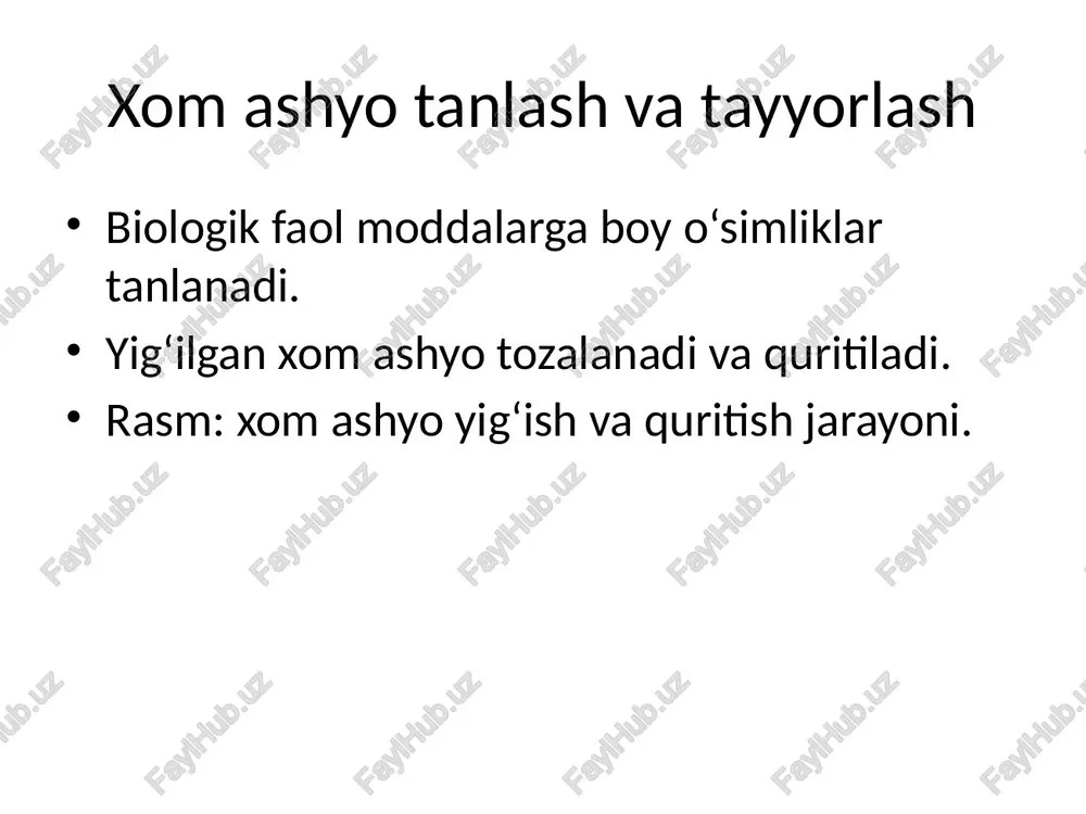 biologik faol moddalarga boy o‘simliklar tanlanadi - Page 2