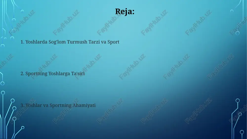 yoshlar va sport - Page 2