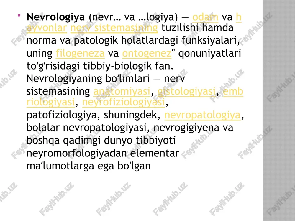 lishidan va ayni vaqtda esda olib qolinadigan material bilan kishida mavjud bilim va tajriba o'rtasida, esda qoladigan materialning ayrim qismlari yoki elementlari o'rtasida bog'lanish vujudga kelishidan iboratdir. esda olib qolish xillari esda qoldirish jarayonining asosida yotgan bog'lanishlarning ikki xili ajratiladi. bu bog'lanishlarning qaysi biri asosiy o'rin olganligiga qarab, assotsiativ va logik esda qoldirish xillari farq qilinadi. esda olib qolish faol jarayondir: bu faollik ikki xil bo'ladi, shu sababli ixtiyorsiz va ixtiyoriy esda qoldirish xillari ajratiladi. bola va o’smirlarning o’sib rivojlanishining umumiy qonuniyatlari organizm yaxlit tizim sifatida. organizmni muhit bilan birdamligi. markaziy nerv tizimi va endokrin bezlarining organizmni yaxlit tizim sifatida yuzaga chiqishidagi o’rni. organizmni o’sib-ulg’ayishi davrlari. rivojlanishdagi geteroxromlik. rivojlanishning asosiy yoshga oid va jinsiy qonuniyatlari. ontogenezning turli davrlarida tanadagi nisbiy o’zgarishlar. yashash muhitining bolaning o’sishi va rivojlanishiga ta’siri. nerv tizimining fiziologiyasi va uning yoshga oid xususiyatlari nerv tizimining tuzilishi va faoliyatining yoshga oid xususiyalari. nerv jarayonlari va ularning rivojlanishini yoshga …