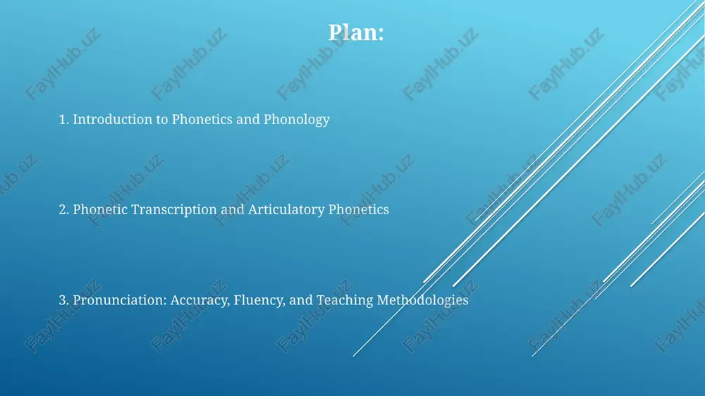 e scientific study of speech sounds, analyzing their physical properties, production, and perception, often using acoustic analysis to measure frequencies in hertz (hz). it encompasses articulatory phonetics, examining how vocal organs like the tongue and larynx produce different phonemes, alongside acoustic and auditory perspectives. articulatory phonetics: how speech sounds are produced articulatory phonetics analyzes speech production based on the vocal tract, detailing how structures like the tongue, lips, and velum manipulate airflow to form various sounds and their unique 3 parameters. the description of a consonant involves 3 crucial aspects: voicing (vocal fold vibration), place of articulation (where constriction occurs), and manner of articulation (how airflow is modified), which is vital for transcription. vowels, unlike consonants, are described by tongue height (high, mid, low) and tongue backness (front, central, back) as well as lip rounding; these 3 features combine to form various vowel qualities. acoustic phonetics: the physics of speech …