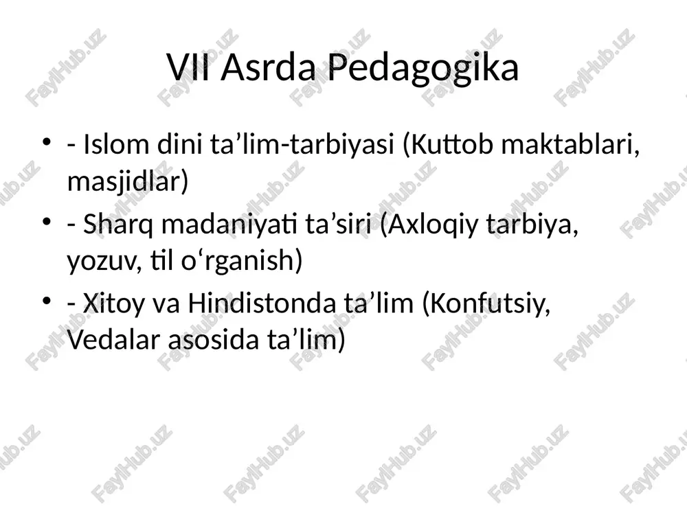 vii va xiv asrlarda pedagogika - Page 2