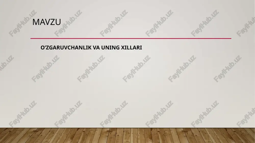 tatsiyalar kelib chiqish sababiga ko’ra ikkiga bo’linadi spontan – ya’ni kelib chiqish sababi aniq emas ular o’z o’zidan paydo bo’ladigan mutatsiyalardir. industrial – keltirib chiqariladigan mutatsiyalar ya’ni inson tomonidan ma’lum maqsadlarda hosil qilinadi. bunday mutatsiyalarni keltirib chiqaruvchi mutagenlar 3 guruhga bo’linadi fizik ( radioaktiv nurlar, rentgen nurlari, harorat ) kimyoviy ( organik va anorganik moddalar ) biologik ( viruslar va toksinlar) xromosoma mutatsiyalari etiboringiz uchun rahmat image2.jpeg image3.jpeg image4.jpeg image1.jpg /docprops/thumbnail.jpeg