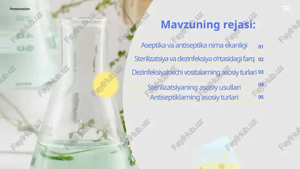aabo si ipin yii nibiti a yoo ṣe ayẹwo awọn imọran ti aseptiki ati antiseptic. awọn wọnyi jẹ awọn ipilẹ ipilẹ ti o ṣe ipilẹ fun iṣoogun ode oni. [ṣe idaduro fun iṣẹju-aaya diẹ lati jẹ ki olugbo ronu lori pataki ti akọle yii.] gẹgẹ bi a ti sọ, awọn imọran aseptiki ati antiseptic ṣe iná ilosiwaju nla ninu itan-imọ-ẹrọ iṣoogun. awọn wọnyi ṣiṣẹ papọ lati ṣẹda eto iṣakoso arun kan. antiseptic jẹ ọkan ninu awọn akọle pataki ti a n ṣawari loni. ni pataki, ọrọ naa tumọ si "ija si awọn arun." [ṣe idaduro ki o ṣafihan akiyesi olugbo si ipa ti antiseptic.] a ti kọ nipa ipa ti jozef lister, oniwosan ara ilu gẹẹsi nla kan. o jẹ oludari ti o mu imọran antiseptic wa si iwaju ni ọjọ ori rẹ. [ṣe akiyesi pataki ti lister ni ayika, ati ki o jẹ ki olugbo mọ pe a yoo …
