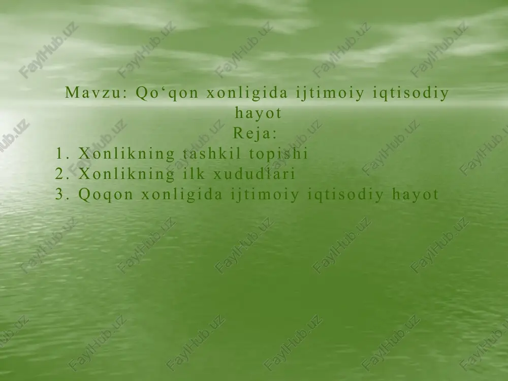 ilk xududlari xonlikning bayrog'i qo`shbegi xondan keyingi o`rinda turgan. u xonning birinchi maslahatchisi bo`lib, ayni paytda katta shaharlardan biriga mustaqil hokim etib tayinlangan. parvonachi o`z nufuzi jihatdan qushbegi vakolatiga teng bo`lgan. mingboshi xonlikda bu mansab keyinchalik birinchi o`ringa chiqqan. u xonlikda bosh vazir hisoblangan. u alohida otryadga boshchilik qilgan. xudoychi xon nomiga yozilgan arizalarni qabul qilish bilan shug`ullangan. daftardor xonning shaxsiy daromadi, hisob-kitobni olib boruvchi amaldor. sarkor davlat xazinasiga tushadigan mahsulotlarni saqlovchi amaldor. shig`ovul mansabdorlar ishi ustidan nazorat olib boruvchi amaldor. muhtasib shariat qonunlarining fo`qarolar tomonidan bajarilishini nazorat qiluvchi amaldor. amiri lashkar sarbozlar qo`shini boshlig`i mirshab joylarda huquq tartibot uchun javobgar bo`lgan. qo'qon xonligida davlat boshqaruvi xonlikning bosh shahri qo’qon edi.ma’lumotlarda “xuvoqand”(“xavoqand”, “xo’qand”) degan nomlar bilan qayd etilgan . “xuvoqand” so’zi --”go’zal”, “yoqimli”, xushmanzara shahar degan ma’noni anglatadi. “xavoqand”—“tepalikdagi shahar” yoki “shamol shahri’ degan ma’noni anglatadi,degan fikrlar ham mavjud. shahar arab sayyoxlari va geograflari istarhiy va ibn havqal tamonidan go’zal, …