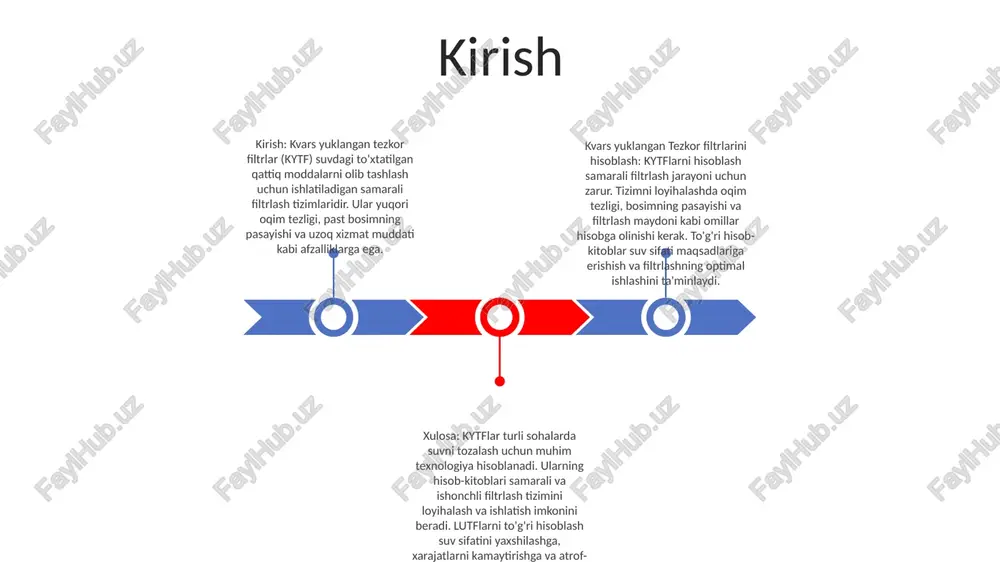 sign concept: kvars yuklamali tezkor filtrlarni xisoblash simulyatsiya va natijalar supero'tkazuvchilar tezkor filtrlarini simulyatsiya qilish: tadqiqotda supero'tkazgichli tezkor filtrlarning ishlashini tahlil qilish uchun chekli elementlar usuli simulyatsiyasi qo'llaniladi. simulyatsiya natijalari filtrning chastotali javobi, kiritish yo'qolishi va guruh kechikishi haqida ma'lumot beradi. filtr parametrlarini optimallashtirish: tadqiqot filtrning kerakli parametrlariga erishish uchun burilishlar soni, chiziq kengligi, bo'shliq va substrat qalinligi kabi parametrlarini optimallashtiradi. optimallashtirish jarayoni yuqori rad etish tezligini saqlab qolgan holda filtrni kiritish yo'qotilishi va guruh kechikishini minimallashtirishga qaratilgan. ishlab chiqarish va o'lchash: optimallashtirilgan filtr dizayni yupqa plyonkali supero'tkazgich materiallari yordamida ishlab chiqariladi va eksperimental tarzda tavsiflanadi. o'lchangan natijalar prognoz qilingan filtr ishlashini tasdiqlaydi va amaliy dasturlarda supero'tkazgichli tezkor filtrlarni qo'llashning maqsadga muvofiqligini ko'rsatadi. e'tiboringiz uchun rahmat @taqdimot_robot image11.jpg image2.jpg /docprops/thumbnail.jpeg