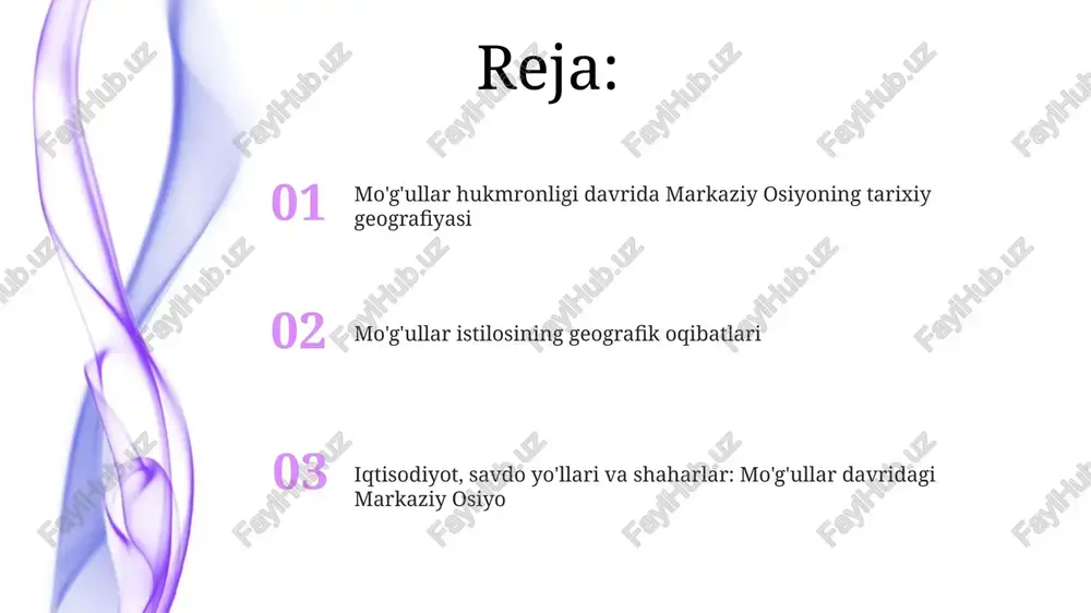 o'rta osiyoning mo'g'ullar hukmronligi davri tarixiy geografiyasi - Page 2
