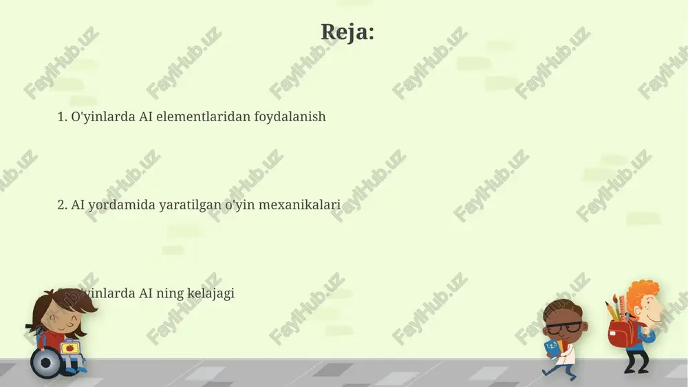 yaxshidir. qiyinchilikni muvozanatlash uchun si agentlarining resurslarini (masalan, ko'rish diapazoni, zarar ko'rsatkichi) dinamik ravishda sozlash lozim, buning uchun 5 ta sozlama etarli bo'ladi. procedural generation (protsedural avlod) procedural avlod 3d o'yinlarda, masalan, 1000ta turli xil g'or maketlarini yaratishi mumkin, bu esa takroriylikni kamaytiradi va o'yin qiymatini oshiradi. ai algoritmlari procedural avlodga joylashtirilgan resurslar xaritasining zichligini 5-10% ga sozlash imkonini beradi va o'yin qiyinligini dinamik ravishda sozlashga yordam beradi. o'yin dizaynida ai-dan foydalanishning afzalliklari ai agentlar 1000lab takrorlashlarni tezda bajarib, o'yin testlarida katta vaqtni tejaydi, balanslash va xatolarni aniqlashni tezlashtiradi. procedural content generation (pcg) algoritmilar orqali ai 70% gacha o'yin dunyosini yaratishi mumkin, xarajatlarni sezilarli darajada kamaytiradi. o'yin sinovlarida ai o'yin sinovlarida ai, 70% gacha test qamrovini oshirishi mumkin, chunki u odatiy foydalanuvchi xatti-harakatlarini taqlid qilib, kutilmagan xatolarni topadi. ai agentlari o'yin balansini tekshirish uchun 1000lab simulyatsiyalarni o'tkazib, qurollar, qahramonlar va resurslarning samaradorligini aniqlaydi va optimallashtiradi. o'yinchini modellashtirish va adaptiv qiyinchilik …