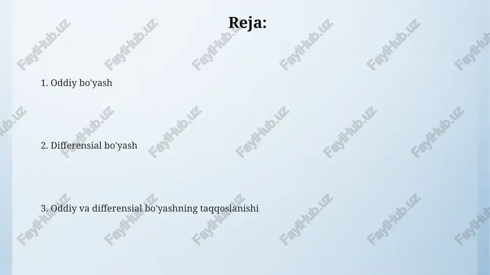 oddiy va differensial bo'yash - Page 2