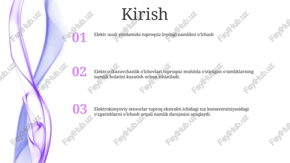halik bu signallarni qayta ishlash va raqamli ko'rinishda ko'rsatish yoki tahlil qilish uchun saqlash mumkin. elektr bo'lmagan bosimni o'lchash: bu usul bosimni elektr printsiplariga tayanmasdan o'lchash uchun manometrlar yoki burdon quvurlari kabi mexanik qurilmalardan foydalanishni o'z ichiga oladi. elektr bosimini o'lchashning afzalliklari: elektr texnikasi bir qator afzalliklarni taqdim etadi, jumladan, yuqori aniqlik, ixchamlik va bosim darajalari va ilovalarning keng doirasini boshqarishda ko'p qirrali. oqimni o'lchash elektromagnit oqim o'lchovi: elektromagnetizm tamoyillaridan foydalangan holda o'tkazuvchan suyuqlik tezligini o'lchaydigan invaziv bo'lmagan usul. elektromagnit oqim o'lchagichlar bir juft elektrod va magnit maydondan iborat bo'lib, oqim tezligi harakatlanuvchi suyuqlik tomonidan ishlab chiqarilgan induksiyalangan kuchlanish asosida hisoblanadi. oqim o'lchovi: vaqt o'tishi bilan ma'lum bir nuqta yoki kesma orqali o'tadigan suyuqlik hajmini aniqlash haqidagi fan. usullar tezlikni o'lchash, differentsial bosim o'lchash va elektromagnit oqimni o'lchashni o'z ichiga oladi. supero'tkazuvchi bo'lmagan suyuqliklarni elektr o'lchash: elektromagnit printsiplardan foydalangan holda uglevodorodlar va moylar kabi o'tkazuvchan bo'lmagan suyuqliklarning oqim tezligini o'lchash …