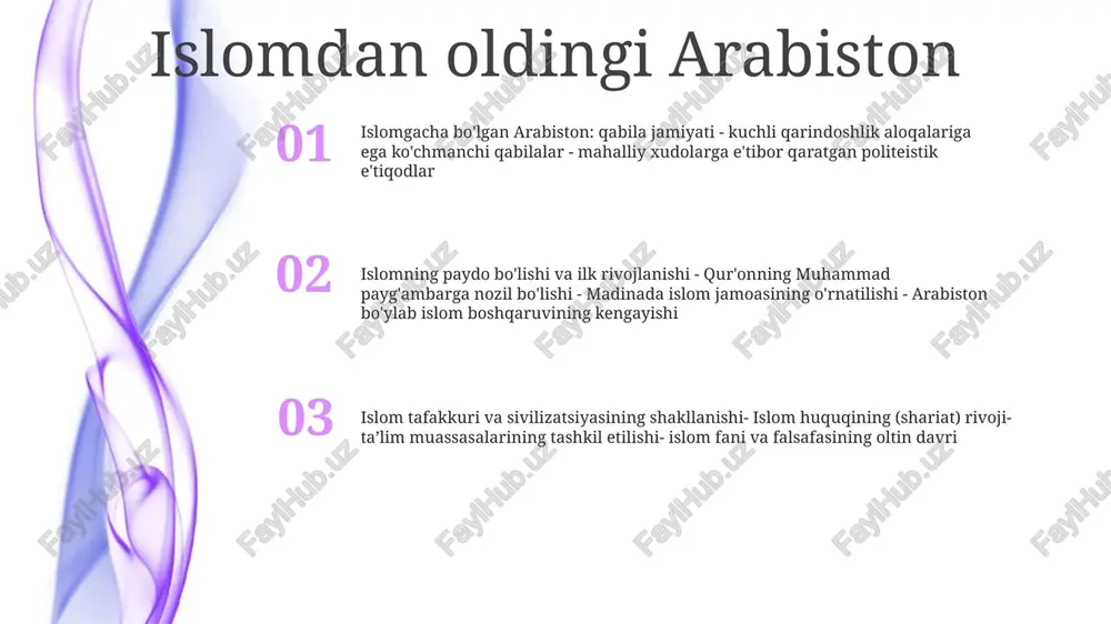 siylar davrida islom davlati oʻzining eng yirik chegaralariga yetib, qudratli ilmiy va madaniy markazga aylandi. bag'dodning yorqin yulduzi: abbosiy xalifalari bag'dodni islom olamining eng muhim ilmiy va madaniy markaziga aylantirdilar. islomning oltin asri islom tafakkuri va sivilizatsiyasi: shakllanishi va taraqqiyoti islomning oltin davri: intellektual va madaniy yuksalish davri islomning fan, adabiyot va san’atga qo‘shgan hissasi andalusiya davri madaniy chorraha: al-andalus islom, yahudiy va nasroniy urf-odatlari taʼsirida jonli va xilma-xil madaniy landshaftni shakllantirgan madaniyatlarning erish qozoniga aylandi. andalusiya davri: gullab-yashnagan davr. bu davr ilm-fan, adabiyot va sanʼatdagi yutuqlar bilan andalusdagi musulmon sivilizatsiyasining choʻqqisini koʻrsatadi. islom taffakkuri: islom tafakkurining roli andalusiyalik olimlar islom ilohiyoti va falsafasi rivojida hal qiluvchi rol o‘ynagan, munozaralar va intellektual izlanishlarni rag‘batlantirishgan. shia imomati imomat: shialar tomonidan muhammad payg'ambar hokimiyatining davomi deb hisoblangan shia imomati instituti shia intellektual va madaniy an'analarini shakllantirishda hal qiluvchi rol o'ynadi. tafakkur: shia tafakkurida tafakkur (chuqur tafakkur) ma’naviy yuksalish va diniy matnlarning chuqur …
