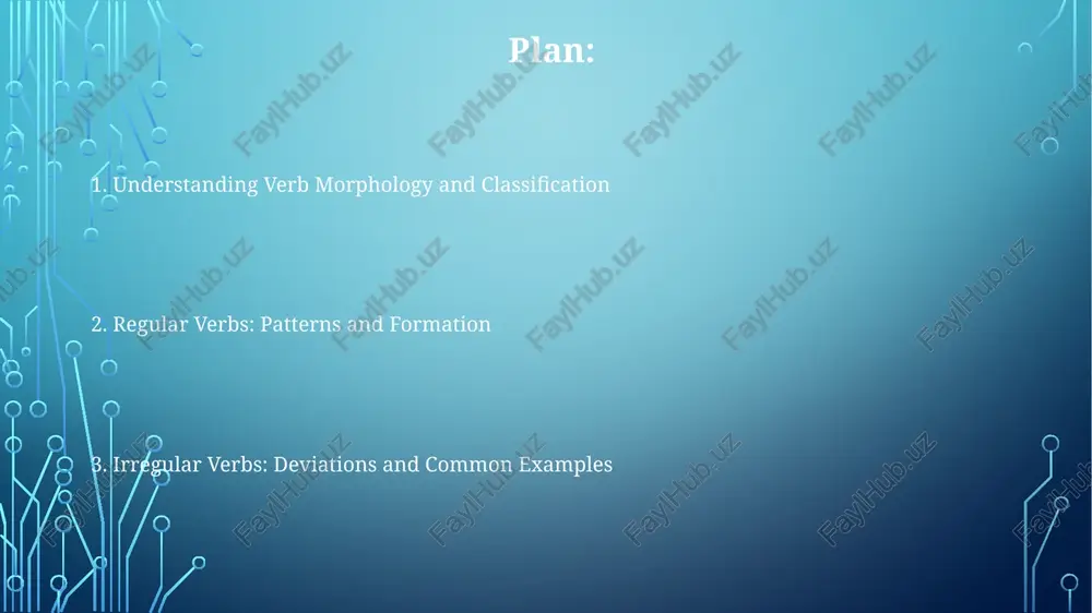 the past (walked) and past participle. this consistent pattern simplifies language learning, with over 97% following this rule. irregular verbs, such as 'go,' defy predictable patterns, having unique forms like 'went' and 'gone.' memorizing these approximately 3% requires dedicated effort, crucial for accurate communication. thank you for your attention image1.png image2.png