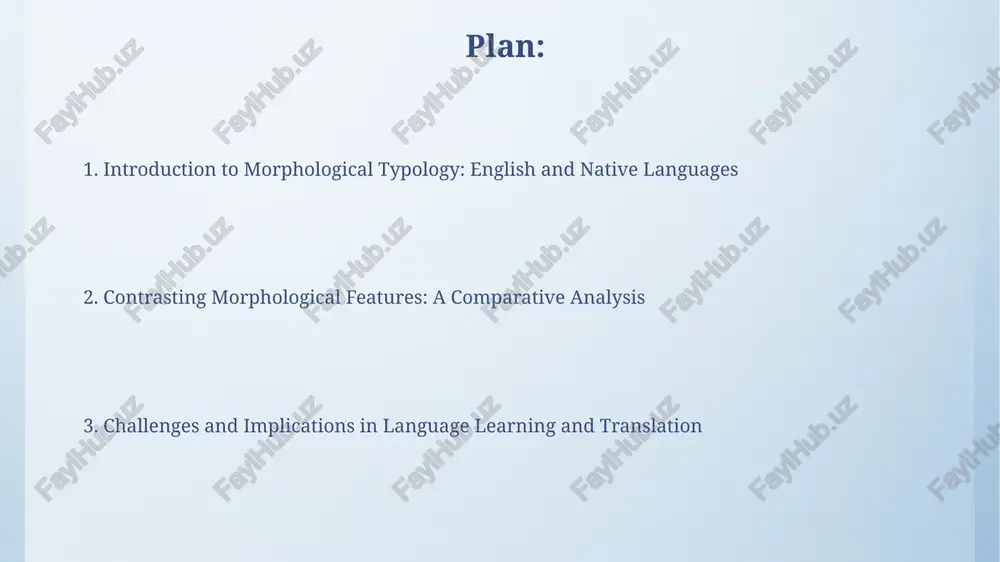 tegories (e.g., gender, number, case) simultaneously, making segmentation a complex 3-step process. identifying morpheme boundaries is difficult because the phonological form of a fusional morpheme can change depending on the surrounding sounds, creating 2 ambiguous segmentation options. polysynthetic languages: complex word formation polysynthetic languages, like chukchi, exhibit high morpheme-per-word ratios, often exceeding 5 or 6, encoding multiple grammatical functions within single complex words. in polysynthetic languages, a single word may function as an entire sentence, incorporating the verb root, subject, object, and adverbial modifiers, resembling a concise 1-word phrase. morphological richness: a comparative analysis english, with a low morpheme-per-word ratio averaging around 1.6, relies more on analytical strategies compared to highly synthetic languages like turkish which shows richer morphology. agglutinative languages, like finnish, have a high morpheme-per-word ratio; affixes are clearly separable, each expressing a single grammatical category from the 40 distinct cases. case marking: english vs. case-marked native languages …