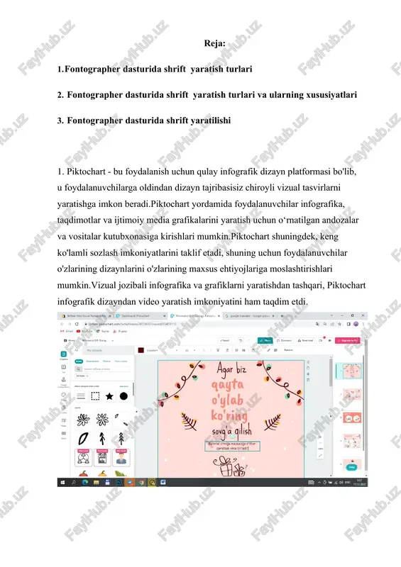 vizualizatsiyasi va diagrammalarigacha har qanday narsani yaratishingiz mumkin.bundan tashqari, foydalanish juda oson va keng imkoniyatlar bilan ta'minlanganligi sababli, bu doira diagrammalarini yaratish uchun ajoyib imkoniyatdir.venngage sizning shaxsiy ma'lumotlaringizni qo'shishni va dizaynlaringizni sozlashni osonlashtiradi, shuning uchun siz xabaringizni mukammal tarzda yetkazadigan vizual tasvirlarni yaratishingiz mumkin.venngage shablonlari va vositalarining keng assortimenti bilan siz ma’lumotlaringizni vizualizatsiya qilishning mukammal usulini topishingizga ishonchingiz komil.u 500 dan ortiq biznes piktogrammalari va rasmlarini, shuningdek, tanlash uchun eng diapazonli diagrammalar va xaritalarni taklif etadi. 4. animaker drag-and-drop builder har kimga oldindan tayyorlangan andozalar va nol texnik ko'nikmalarga ega tayyor aktivlardan foydalangan holda pro-darajadagi animatsion videofilmlarni yaratishni osonlashtiradi. platforma har qanday videoni ishlab chiqish uchun shaxslar yoki jamoalar uchun yaratilgan. marketologlar animaker-dan brendlarni ko'rib chiqish, bortdagi videolar, tushuntirish videolari, animatsion tushuntirish videolari, namoyish videolari, mijozlarning ko'rsatmalari, biznes taqdimotlari, video reklamalar, slayd-shoular, instagram videolari, facebook videolari va youtube videolari va video reklamalari uchun foydalanmoqdalar.eng yaxshi xususiyatlardan biri shundaki, animaker sizga …