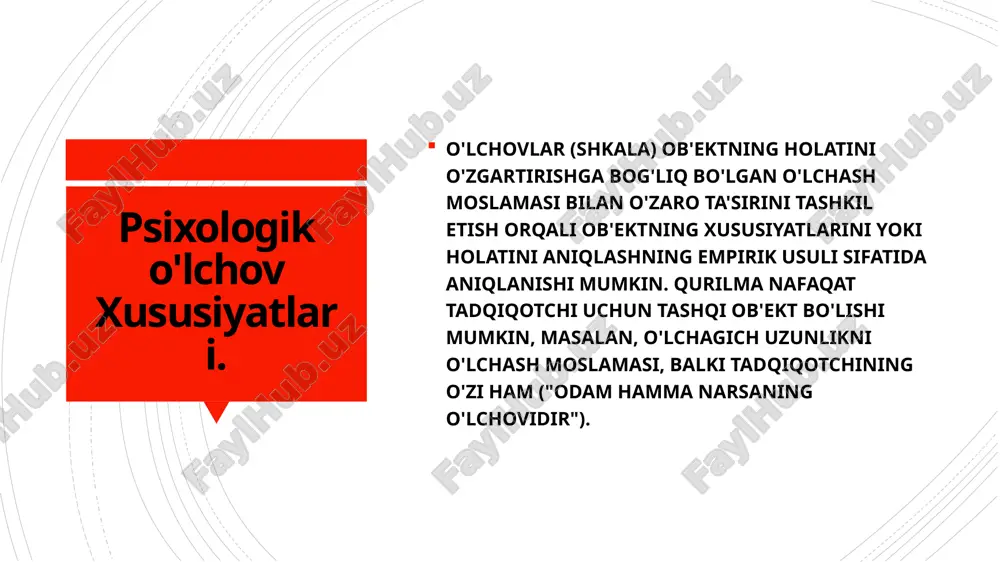 psixologik o'lchov xususiyatlari - Page 2