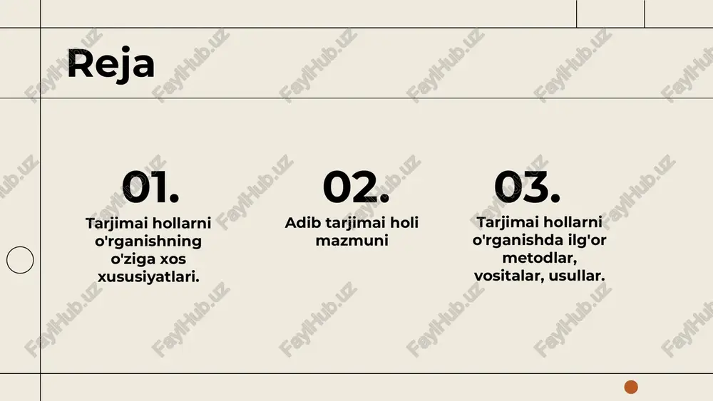 k va innovatsiya qiyinchiliklarni boshqarish yangi imkoniyatlar yaratish stress va charchoq ijodkorlarning qiyinchiliklarni yengib o'tish qobiliyati ularning yangi g'oyalar va ishlanmalarni yaratishda muhim rol o'ynaydi. qiyinchiliklar ijodkorning motivatsiyasini past qilishi va ijodiy jarayonni to'xtatib qo'yishi mumkin. qiyinchiliklar yangi imkoniyatlarni ochib beradi, ijodkorlarni mustahkamlashga yordam beradi. ijodkorlar uchun stress va charchoq xavfini oshiradi, bu esa ijodiy faoliyatga salbiy ta'sir qiladi. s w o t ijodkor hayoti va ijodiy faoliyatini o'rganish, kelajakda ijodkorlarning rivojlanish istiqbollarini aniqlash uchun muhimdir. bu jarayon orqali, shaxsiy va professional o'sish, ijodiy usullar va yutuqlar haqida chuqur tushuncha hosil qilamiz. yangi avlod uchun strategiyalarni belgilashda yordam beradi. ijodkor hayoti va tarjimai holi adib tarjimai holi: asosiy ma'lumotlar adib 1975-yil toshkent shahrida tug'ilgan. yoshligidan yozuvchilikka qiziqishi bilan ijtimoiy va madaniy muhitda faol bo'lgan. toshkent davlat universitetining filologiya fakultetida ta'lim olgan. dastlabki yozuvlari mahalliy gazetalarda chop etilgan va yosh yozuvchi sifatida tanilgan. 1990-yillarda uning ilk kitoblari nashr etildi. o'ziga xos …