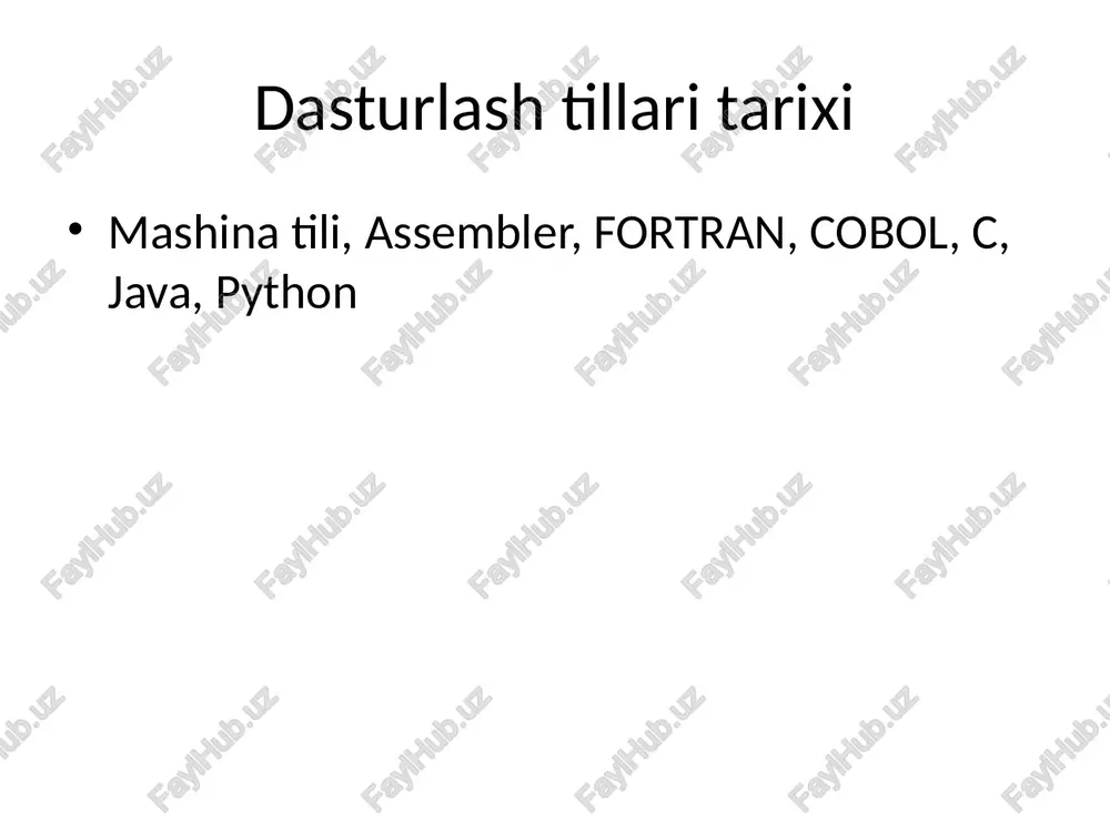 dasturlash tillari - Page 2