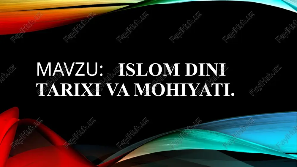 xudoligiga bag‘ishlangan «kitob al-asnom» («butlar kitobi») asarida tilga olingan datlabki besh sanam (ayol xudo timsoli) vadd, suvo’, yog‘us, yo’uq, nasr bo‘lib, qur’onda ham zikr qilingan (nuh surasi, 22-23-oyatlar). qur’onda zikr qilingan eng qadimgi sanamlar jumlasiga lot, manot, va uzzo ham kiradi. johiliya arablarining tasavvurida bu uchala sanam ham ayol xudolar bo‘lgan. islom dinining vujudga kelishi islom jahon dinlari ichida eng yoshi hisoblanadi. «islom» – (arabcha - «bo‘ysunish», «itoat etish») – allohga til bilan imon keltirib, dil bilan tasdiqlash, uning ko‘rsatmalariga bo‘ysunish, o‘zini allohning diniga bag‘ishlashni anglatadi. muhammad payg‘ambar hayoti. muhammad ibn abdulloh ibn abd al-muttalib arabiston tarixida «fil voqeasi» nomi bilan mashhur jangdan 50 kun keyin tavallud topgani haqida ilk islom manbalarida xabar beriladi. misrlik astronom mahmud poshoning ta’kidlashicha, payg‘ambarning tavallud sanasi milodiy 571 yil 21 aprelga to‘g‘ri keladi. otalari abdulloh o‘z o‘g‘li muhammad tug‘ilmasidan oldin savdo ishi bilan shomdan qaytayotib yasribda (hozirgi madina shahrida) vafot etgan. onalarining ismi omina …