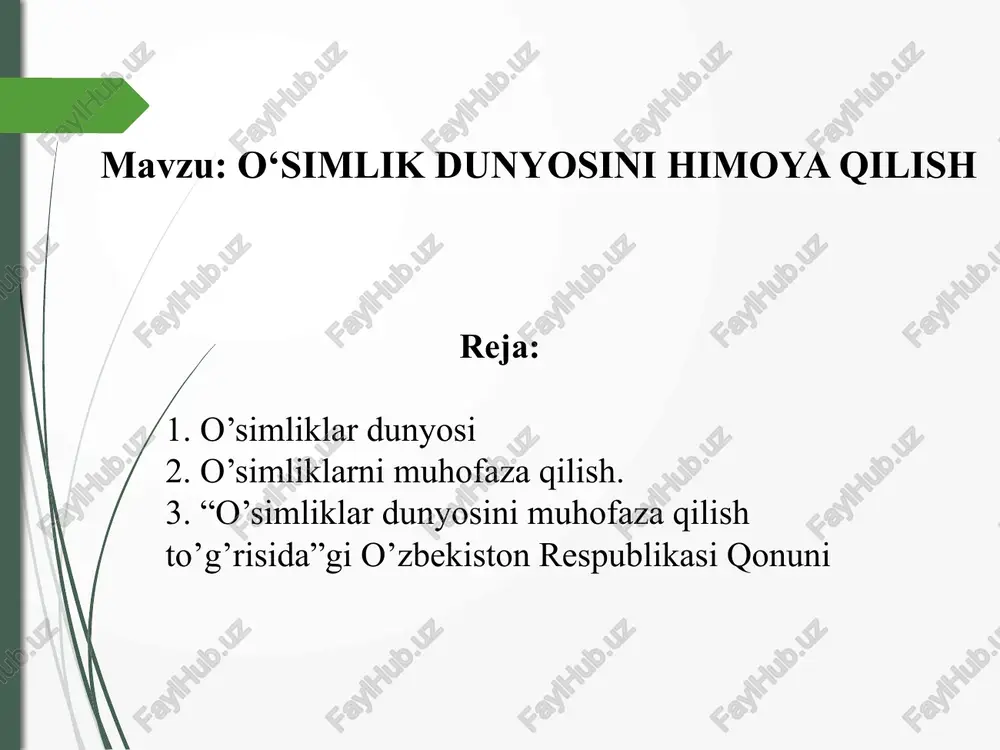 yoq idrok etgan edilar. tuproq turlari. respublikamiz hududida turli tabiiy sharoit tasirida hilma-hil tuproq turlari tarkib topgan. bular: 1) qayir allyuvial tuproqlar, 2) o’tloq bo’z tuproqlar, 3) qumli cho’l tuproqlari, 4) cho’l taqir tuproqlar, 5) sho’rxok tuproqlar, 6) sur-qo’ng’ir tuproqlar, 7) sug’oriladigan (madaniy) bo’z tsproqlar, 8) och tusli bo’z tuproqlar, 9) oddiy (tipik) bo’z tuproqlar, 10) to’q tusli bo’z tuproqlar, 11) tog’ jigar tuproqlar va 12) tog’ o’tloq tuproqlaridan iborat. cho’l mintaqasi. cho’l mintaqasi okean sathidan 400-500 m balanlikkacha bo’lgan joylarni o’z ichiga oladi va o’zbekiston maydonining 70% ini ishg’ol qiladi. cho’l iqlimining juda issiq va quruq ekanligi, yog’inlarning juda kam yog’ilishi sizga malum. yozda yog’in deyarli yog’maydi. kunduzi havo harorati 0 0 0+45, +50 s daragacha, qum yuzasi esa +80 s darajagacha qiziydi. cho’lning qattiq, issiq va qurg’oqchil iqlimi, siyrak o’simliklar sharoitida tuproq hosil bo’lish jarayoni juda sust boradi. cho’l tuproqlari xilma-xil bo’lib, unda sur-qo’ng’ir, qumli cho’l, taqir va …