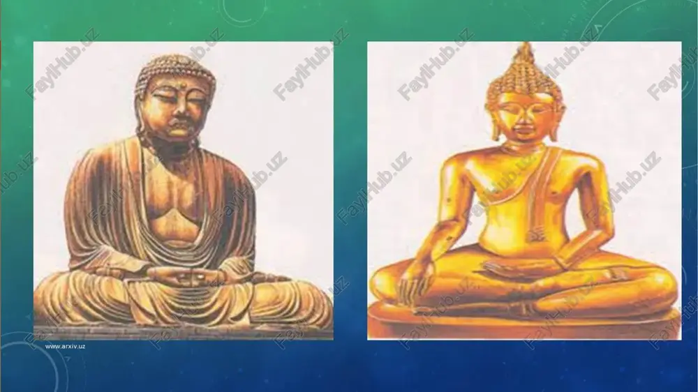 lgudan saqlanish; zebu-ziynat, atir-upalardan saqlanish; buddaviylik ta’limoti bir qator devon shakliga keltirilgan to’plamlarda bayon qilingan. ulardan eng asosiysi tripitaka (yoki tipitaka) - uch savat ma’nosini anglatadi. u uch qismdan iborat bo’lganligi uchun shunday nom bilan atalgan. buddaviylikning bu yozma manbasi hozirgi davrda shri-lankada saqlanib qolgan. xristianlik dini xristianlik dini reja: xristianlikning kelib chikish tarixi bibliya (injil) - xristianlikning muqaddas manbai xristianlikning aqidalari xristianlikning marosim va bayramlari xristianlikdagi yunalishlar xristianlikda uchraydigan ba'zi diniy unvon, lavozim va atamalar izohi jahon dinlaridan biri xristianlik bo'lib, bu dinning nomi iiusis xristos, bola xudo - payg'ambar nomidan olingan. dunyodagi barcha xristianlar iiusis xristos (iso)ning ummatlari hisoblanadilar. hozirgi davrda xristianlik eng keng tarqalgan din bo'lib, amerika, avstraliya, evropa, osiyo qit'alarida va boshqa joylarda 2 milliard xristianlar mavjud. bu din monoteistik va jahon dinidir. xristianlar dunyoning 254 mamlakatida yashaydilar. xristianlik yangi eraning 1 asri o'rtalarida rim imperiyasining sharqiy viloyatlardagi iudeya (hozirgi isroil), kichik osiyo (hozirgi turkiya) va …
