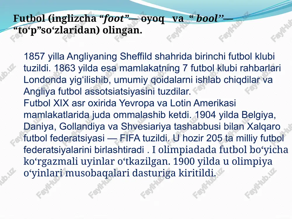 sodir etsa, xakam tomonidan sariq kartochka ko‘rsatish orqali ogoxlantiriladi: sport qoidalariga xilof ravishda harakat qilsa; so‘zlari yoki harakatlari orqali hakamning qaroriga norozilik bildirsa; o‘yin qoidalarini doimiy ravishda buzsa; sun’iy ravishda o‘yinni davom etishiga halaqit qilsa; burchak, jarima to‘pi yoki erkin zarba amalga oshirilayotgan paytda masofaviy joylashishni buzsa; hakamning ruxsatisiz maydonga chiqsa yoki maydonga qaytsa; hakamni ruxsatisiz ongli ravishda maydonni tark etsa. agar o‘yinchi quyidagi 7 qoida buzilish holatlarining birini sodir etsa, hakam tomonidan qizil kartochka ko‘rsatish orqali ogoxlantiriladi: o‘ta qo‘pol va xavfli harakatni amalga oshirsa; o‘zini juda betartib xolda tutsa; raqib o‘yinchisi yoxud boshqa kimsaga nisbatan tupursa; to‘pni atayin qo‘li bilan ushlab qolish orqali raqib jamoa o‘yinchilarining to‘pni darvozaga kiritishiga xalaqit qilsa (darvozabon o‘z jarima maydonchasi ichida to‘pni qo‘li bilan o‘ynashi bundan mustasno); erkin zarba, jarima to‘pi yoki 11-metrlik jarima to‘pi belgilash bilan jazolanuvchi qoida buzilishi holatini sodir etgan holda zarba berish holatiga chiqayotgan raqib o‘yinchisini to‘xtatib qolsa; xaqoratli, odobsiz …