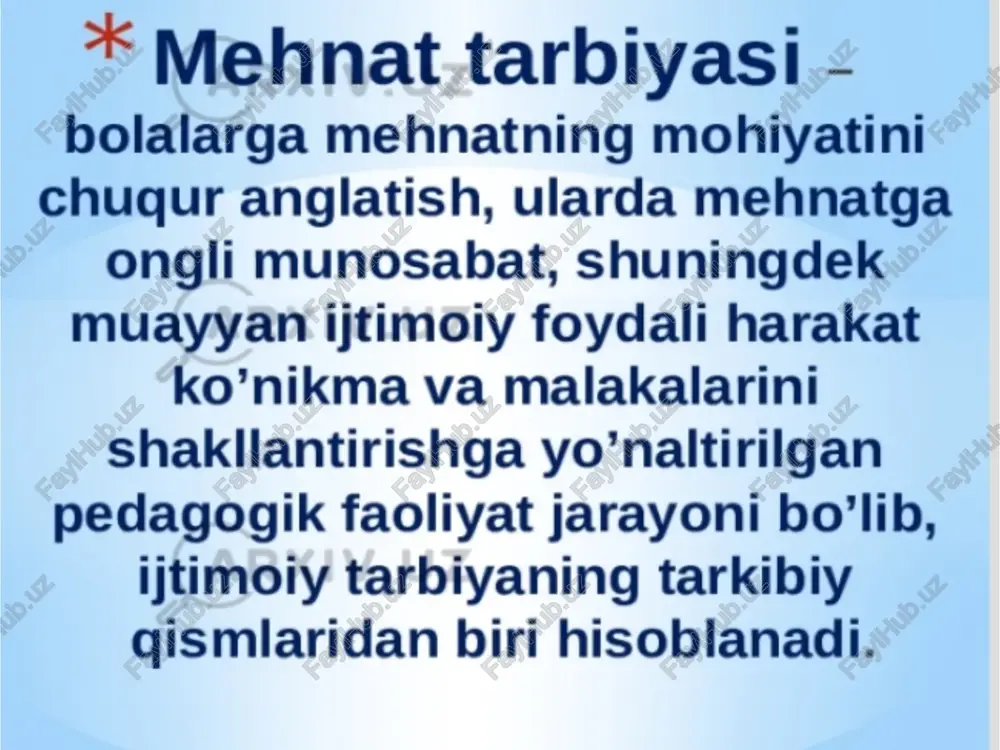 mehnat tarbiyasi - Page 2