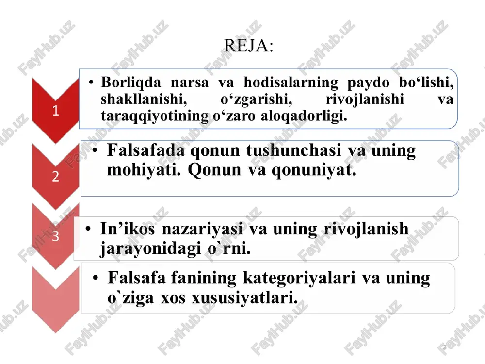im metodologiya deb bilishgan. platon maqbarasiga kiraverishdagi eshikka «kimki geometriyani bilmasa, bizning oldimizga kirmasin» deb yozib qoʼyilgan ekan. falsafada esa olamni anglashda geraklitning logosk metodologiya vazifasini oʼtagan. metodologiya taraqqiyotiga sokrat, aristotel jiddiy qarashgan. forobiy fikrlash uslubi nuqtai nazaridan aristotel asarlarini sharhlaydi va u aristotel merosini oʼrganishda metodologiya boʼlib kelgan. ibn sino oʼzining xotiralarida aristotelning «metafizika» asarini 40 marotaba oʼqib chiqsa ham hech narsa tushuna olmaganligini, bu asarning mazmuniga forobiyning sharhlarini oʼqigandan soʼnggina tushunib yetganligini yozib qoldirgan. * ijodiy faoliyatda qo‘llaniladigan ma’lum usullar tizimi (fanda, siyosatda, san’atda va x). metodlar yig’indisi va faoliyat turi haqida ta’limotdir yoki metod haqidagi nazariya. * metodologiya tushunchasi ikki mazmunga ega: * metod (yunon. metods - usul) keng ma`noda yo`l, ijodiy faoliyatning har qanday shakli kabi ma`nolarni anglatadi.metodologiya tushunchasi ikki asosiy mazmunga ega faoliyatda qo`llaniladigan ma`lum usullar tizimi (fanda, siyosatda, san`atda va h.k;)hamda tizim haqidagi ta`limot yoki metod nazariyasi metodning asosiy vazifasi har qanday metod ma`lum …