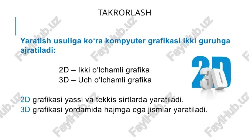 paytda bu dasturning eng yangi versiyasi adobephotoshop cc 2020 hisoblanadi. bu darsturlardan dastlabkilari asosan yakka holda ishlagan bo‘lsa, ikkinchi guruhida adobe kompaniyasining boshqa mahsulotlari bilan birga ishlash, ular bilan ma’lumot almashish imkoniyatlari paydo bo‘ldi. oxirgi guruhga tegishlilarida esa internetda saqlangan tasvirlarni bir paytda turli operatsion tizimlarda ishlaydigan turli kompyuterlar, planshetlar va telefonlardan bir paytda foydalangan holda qayta ishlash imkoniyatlari yaratildi. photoshop yordamida quyidagi amallarni bajarish mumkin photoshopning uskunalar panelida 70 dan ortiq uskuna borligining o‘zi ham uning imkoniyatlari qay darajada kengligidan dalolat berib turadi. phptoshopda o‘nlab politralar bo‘lib, ular dasturda ishlashni osonlashtirishi bilan birga uning imkoniyatlarini yanada kengaytiradi. natijada fotosuratga qo‘llanilgan effektlar uning tanib bo‘lmas darajada o‘zgarishiga olib keladi. photoshop ranglarni rostlash, oq-qora suratlarga rang berish yoki aksincha, rangli suratlarni oq-qoraga o‘tkazish, fotosuratlarni chop etishga tayyorlash kabi amallar oson bajariladi. photoshop asosan, tayyor fotosuratlarni qayta ishlash uchun mo‘ljallangan bo‘lishiga qaramay, unda hayotda va tabiatda uchramaydigan yangi fantastik suratlarni yaratishning keng …
