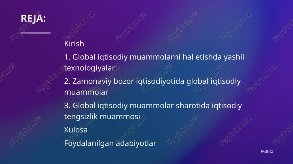 i soni 11 milliondan oshdi va bu raqam har yili sezilarli darajada o'sib bormoqda. anita rajput page 05 barqaror rivojlanish uchun yashil texnologiyalar bilan bir qatorda, hukumatlar va davlatlar o'rtasida hamkorlik va siyosiy iqlim muhim o'rin tutadi. xalqaro kelishuvlar, masalan, parij kelishuvi, mamlakatlarni iqlim o'zgarishi bilan kurashishda birlashtiradi va yashil texnologiyalarni rivojlantirish uchun zarur resurslarni taqdim etadi. biroq, bunday kelishuvlar samarali bo'lishi uchun ularning amaliyotda bajarilishi va moliyaviy qo'llab-quvvatlanishi talab etiladi. yashil texnologiyalarning muvaffaqiyati ko'plab omillarga bog'liq. ularning ichida texnologik innovatsiyalar, iqtisodiy rag'batlar, ta'lim va aholining atrof-muhitga bo'lgan munosabati muhim rol o'ynaydi. masalan, yangi texnologiyalarni joriy etish uchun zarur bo'lgan bilim va ko'nikmalarni oshirish, aholi orasida atrof-muhitga oid xabardorlikni oshirish orqali amalga oshirilishi mumkin. biroq, yashil texnologiyalarni joriy etish jarayonida bir qator to'siqlar ham mavjud. ular orasida moliyaviy cheklovlar, qiyin siyosiy muhit, texnologiyalarning qabul qilinishi va ijtimoiy qarshiliklar mavjud. mamlakatlar, xususan, rivojlanayotgan davlatlar, ko'pincha jarayonda moliyaviy va texnologik jihatdan qiyinchiliklarga …