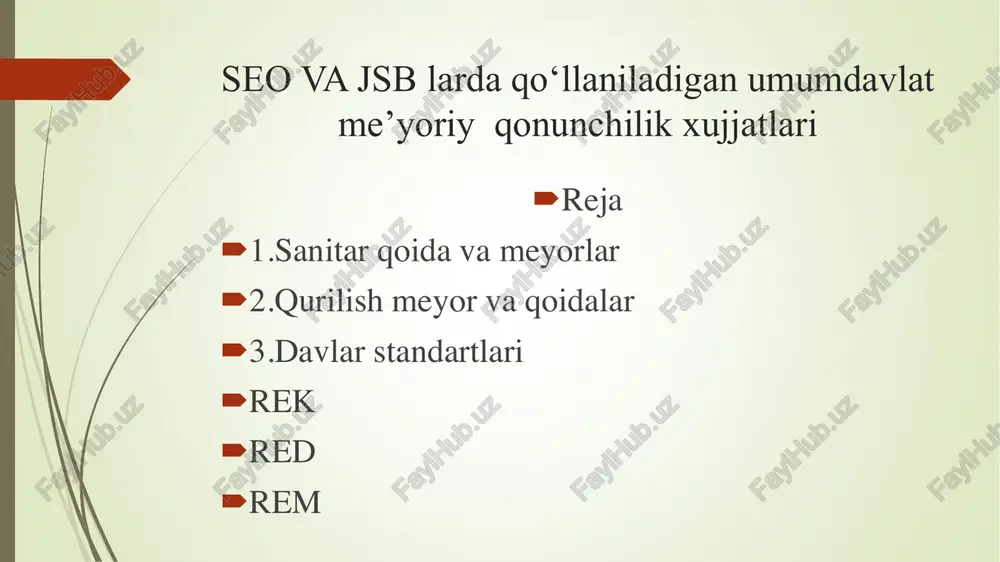 tirilgan ta’lim muassasalarida tarbiyalanayotgan jismoniy va aqliy rivojlanishida nuqsoni bo‘lgan bolalar uchun oziq-ovqat mahsulotlarini iste’mol qilishning o‘rtacha kunlik ratsional normalari va ovqatlanishiga qo‘yiladigan gigienik talablar» 24.06.2023 181-sonli  «o‘zbekiston respublikasi umumiy o‘rta va o‘rta maxsus, kasb-hunar ta’limi muassasalari uchun o‘quv nashrlariga qo‘yiladigan gigienik talablar» (0359-18-son sanqvan)ga o‘zgartirish va qo‘shimchalar kiritish to‘g‘risida 19.05.2023 163-sonli  o‘zbekiston respublikasi maktabgacha ta’lim tashkilotlarida tarbiyalanayotgan bolalarni xavfsiz va sifatli ovqatlanishini tashkil etilishiga oid gigienik talablarga (0016-21-son sanqvan) o‘zgartirish va qo‘shimchalar kiritish to‘g‘risida 18.03.2023 152-sonli  sanqvan №0026-22 “bolalarni sog‘lomlashtirish oromgohlariga qo‘yiladigan gigienik talablar” 05.08.2022 101-sonli  sanqvan №0024-22 “prezident ta’lim muassasalari agentligi tizimidagi maktablarda tarbiyalanayotgan bolalarning xavfsiz va sifatli ovqatlanishini tashkil etilishiga qo‘yiladigan sanitariya- gigiena talablari” 01.08.2022 100-sonli ovqatlanish gigiyenasi bo‘limiga tegishli sanitar qoida va meyorlar  sanqvan 0079-24 «oziq-ovqat mahsuloti xavfsizligining umumiy sanitariya qoidalari, normalari va gigiena normativlari» 16.12.2024 322- sonli  sanqvan№0068-24 “oziq-ovqat savdosi bilan shug‘ullanuvchi savdo korxonalariga qo‘yiladigan sanitariya-gigiena talablari” 09.03.2024 237-sonli …