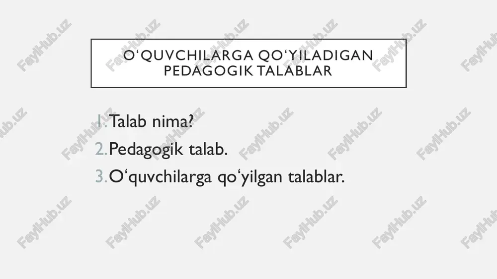 pedagogik talablar - Page 2