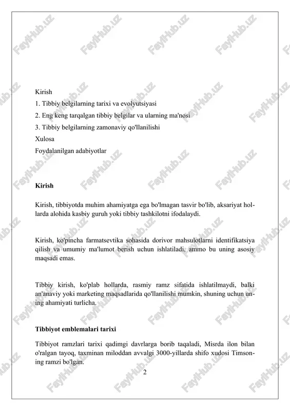 larda tibbiyot xodimlari va davolovchilarni ifodalovchi timsol bo‘lgan. ushbu emblemada ko'pincha ilonlar va tayoq tasvirlangan bo'lib, ular zamonaviy tibbiyot belgisi kadutseyning ilk shakllaridan biri deb hisoblanadi. kaduşeyning ma'nosi aniq emas, lekin ko'pchilik uning sog'ayish, muvozanat va dualizm kabi tushunchalarni ifodalashiga ishonadi, bu qadimgi tibbiyotda muhim edi. qizil xoch qizil xoch jamiyati 1863-yilda shveytsariyada tashkil etilgan bo'lib, urush qurbonlariga yordam berish va insoniylik tamoyillarini targ'ib qilish uchun tashkil etilgan global harakatdir. qizil xochning emblemasi oq fonda qizil xoch bo'lib, bu shveytsariya bayrog'ining teskari ranglaridir va bu emblema dastlab shveytsariyani sharaflash uchun tanlangan edi. qizil xoch xalqaro gumanitar huquqning asosi bo'lib, jeneva konventsiyalari bilan himoyalangan bo'lib, bu tashkilotning neytralligi va xolisligini ta'minlaydi. qizil yarim oy “qizil yarim oy” – “qizil xoch” jamiyatlarining musulmon mamlakatlaridagi ekvivalenti boʻlib, xalqaro gumanitar harakatning bir qismi sifatida 33 ta milliy jamiyatni birlashtiradi. ushbu emblema 1876-yilda usmonli imperiyasi tomonidan qizil xochga nisbatan betaraflikni ta’minlash maqsadida qabul qilingan. u …