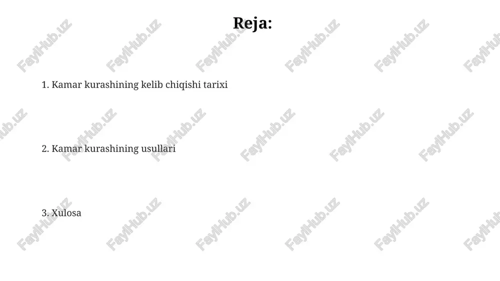kamar kurash kelib chiqish tarixi va usullari - Page 2