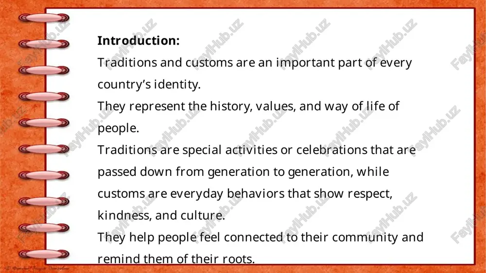 traditions and customs - Page 2