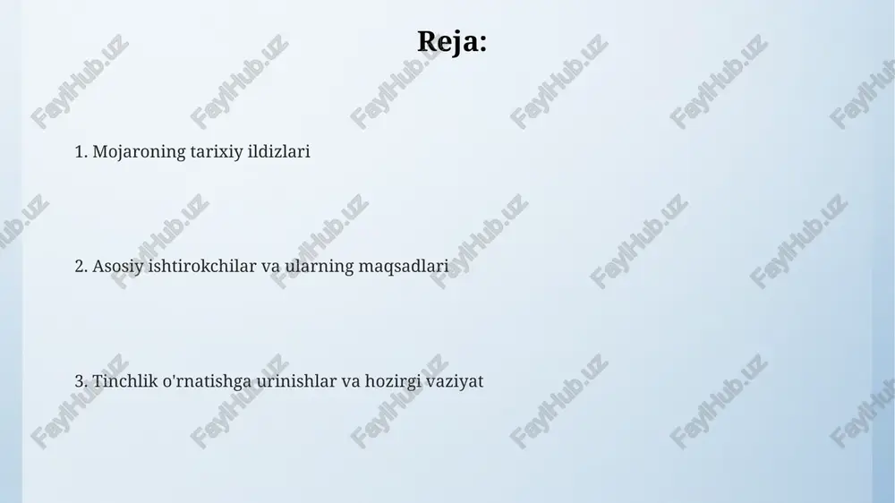 isroyil falastin moʻjorosi - Page 2