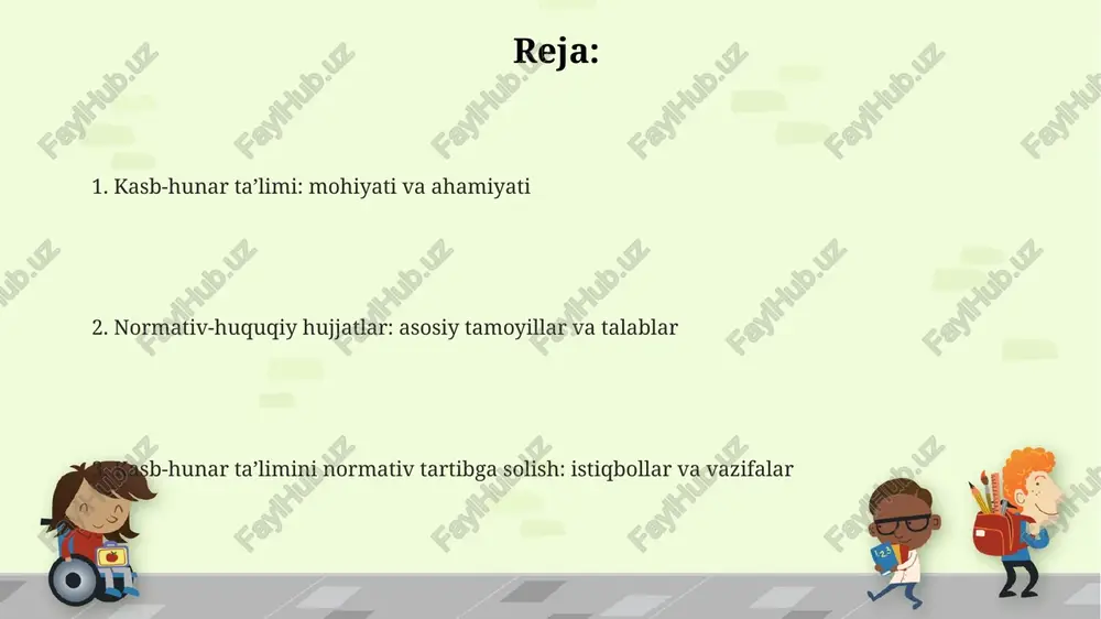 kasbiy ta'lim va me'yoriy hujjatlar - Page 2