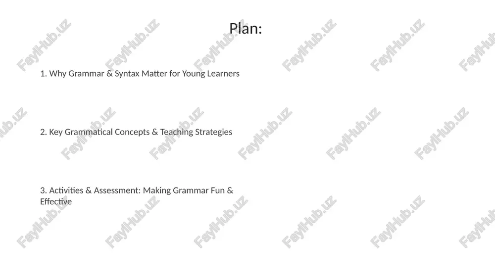 ntexts integrating grammar with stories or games, for example, presenting the past simple through a narrative, helps young learners grasp grammatical concepts. it's more engaging than isolated drills. using real-life scenarios, like ordering food using 'i want...' provides contextual practice of sentence structure and verb usage. this fosters practical communication skills and better retention. age-appropriate grammar activities using picture cards for ages 4-6 helps illustrate simple grammar like "the cat is on the mat." children visually grasp prepositions and sentence structure with this hands-on, engaging technique. for ages 7-9, try gap-fill exercises focusing on verb tenses. present, past, and future examples solidify their understanding, reinforcing correct usage in varied sentence constructions. focus on form vs. focus on meaning focus on meaning (fonm) prioritizes comprehension and communication, where grammar is learned implicitly through exposure and natural interaction, enhancing overall communicative competence. focus on form (fonf) involves drawing learners' attention to grammatical …