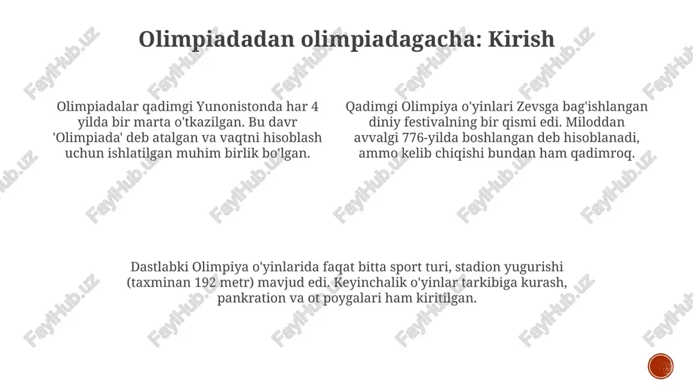 qadimgi olimpiya o'yinlari - Page 2